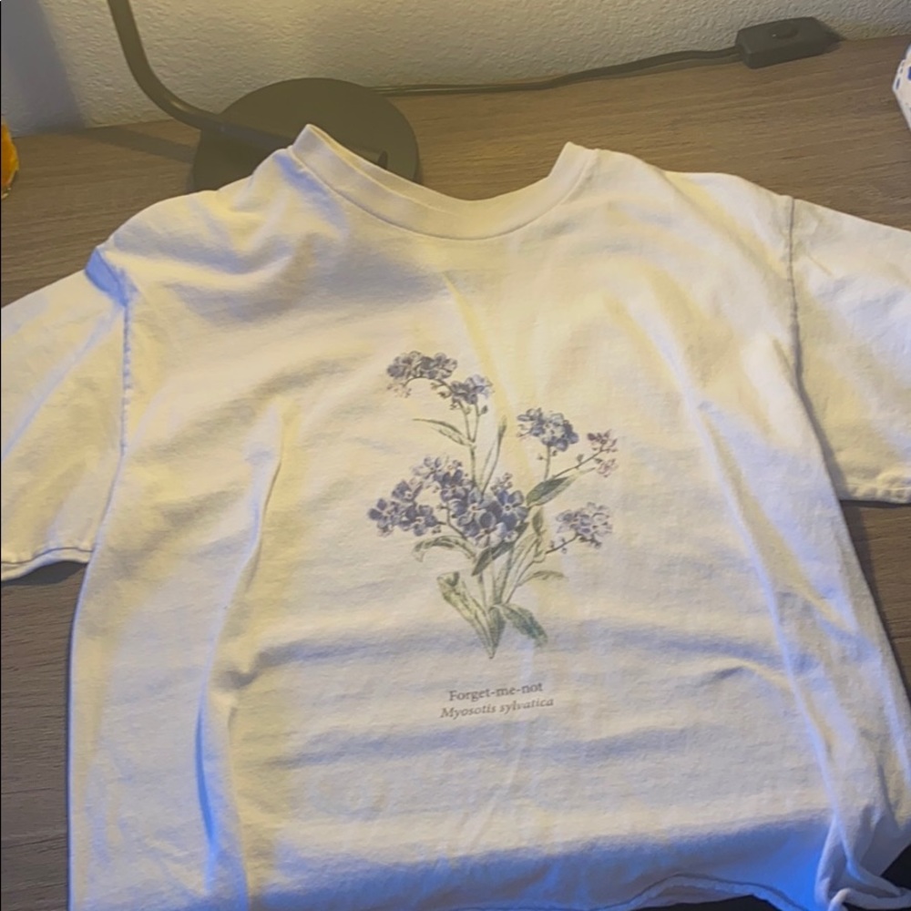 brandy flower shirt